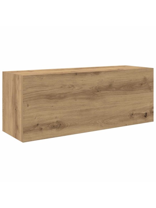 Koupelnová nástěnná skříňka dub artisan 80x25x30 cm kompozit