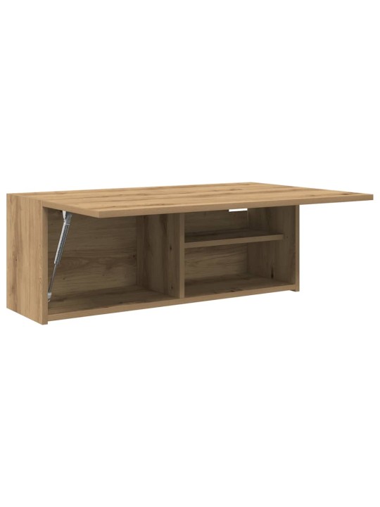 Koupelnová nástěnná skříňka dub artisan 80x25x30 cm kompozit