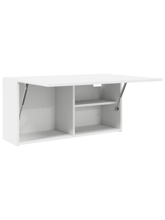 Koupelnová nástěnná skříňka bílá 80x25x40 cm kompozitní dřevo
