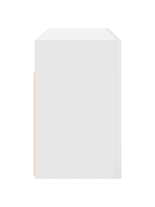 Koupelnová nástěnná skříňka bílá 80x25x40 cm kompozitní dřevo