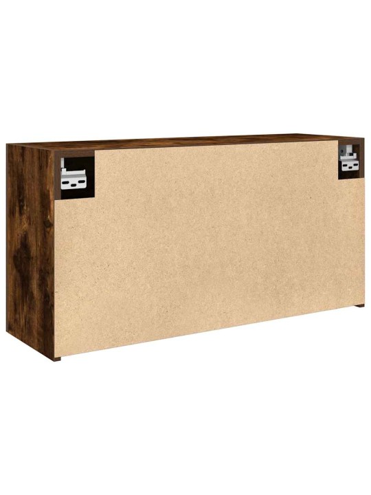 Koupelnová nástěnná skříňka kouřový dub 80x25x40 cm kompozit