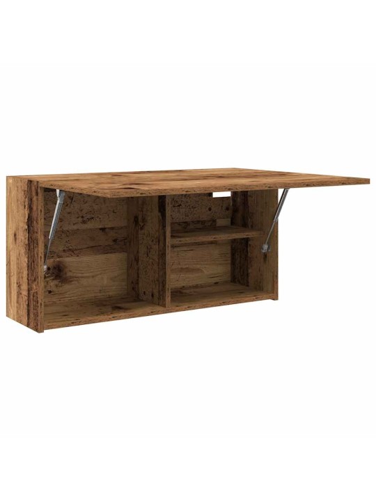 Koupelnová nástěnná skříňka old wood 80 x 25 x 40 cm kompozit