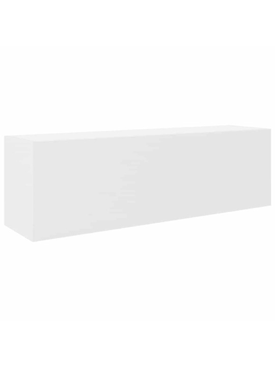 Koupelnová nástěnná skříňka bílá 100x25x30 cm kompozitní dřevo