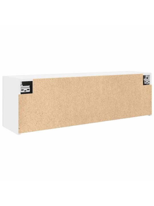 Koupelnová nástěnná skříňka bílá 100x25x30 cm kompozitní dřevo