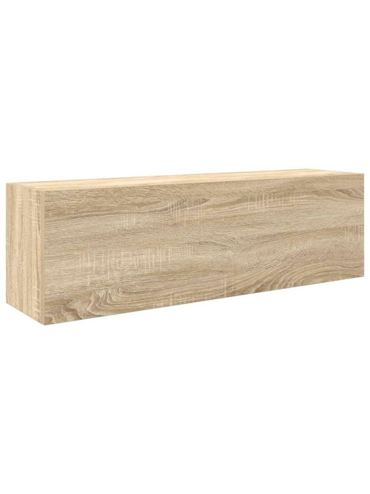 Koupelnová nástěnná skříňka dub sonoma 100x25x30 cm kompozit