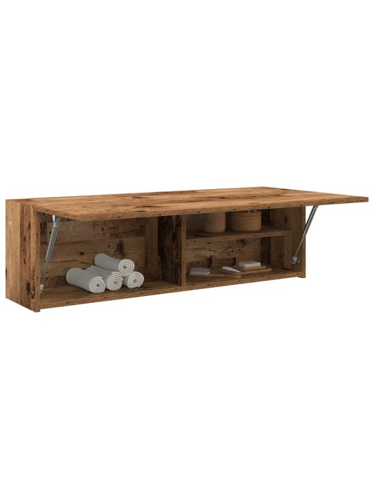 Koupelnová nástěnná skříňka old wood 100 x 25 x 30 cm kompozit