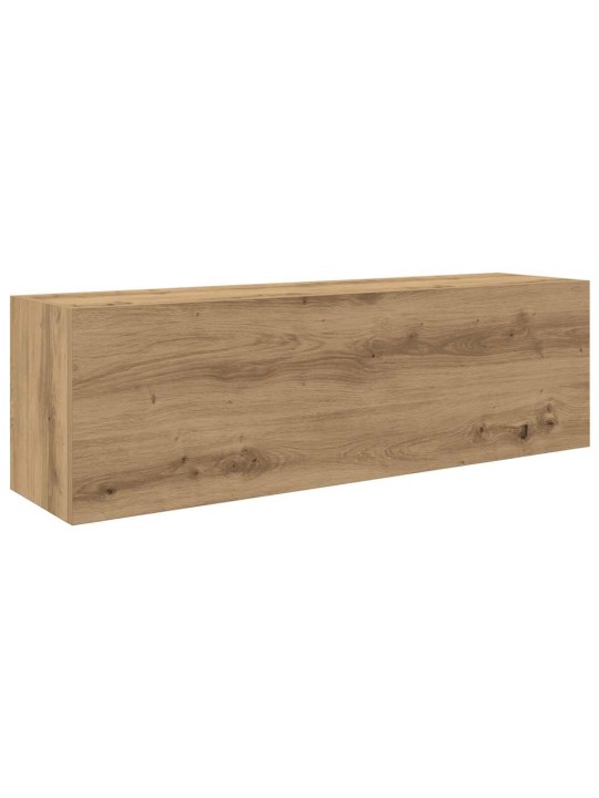 Koupelnová nástěnná skříňka dub artisan 100x25x30 cm kompozit