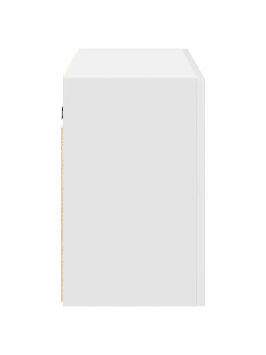 Koupelnová nástěnná skříňka bílá 100x25x40 cm kompozitní dřevo