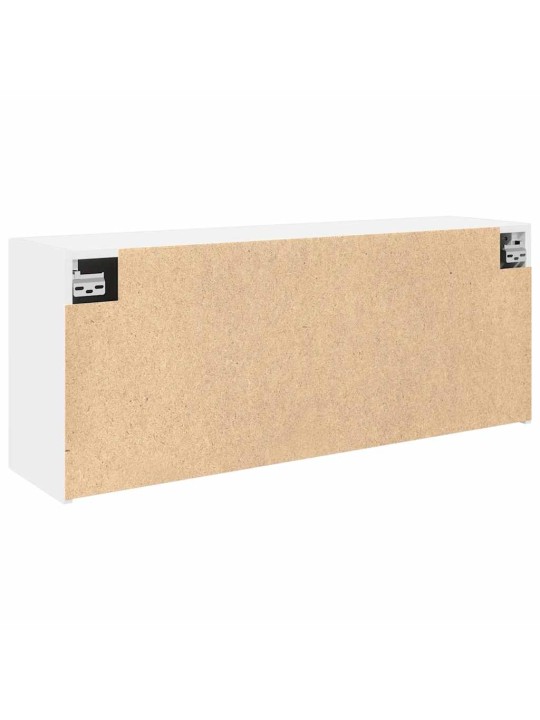 Koupelnová nástěnná skříňka bílá 100x25x40 cm kompozitní dřevo