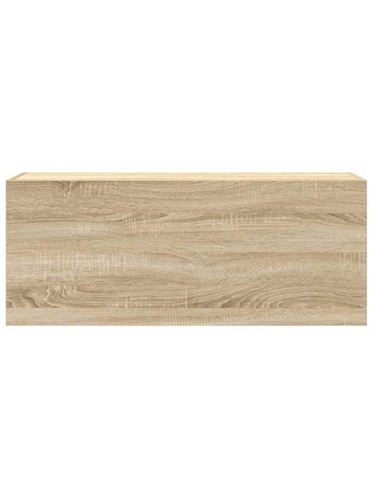 Koupelnová nástěnná skříňka dub sonoma 100x25x40 cm kompozit