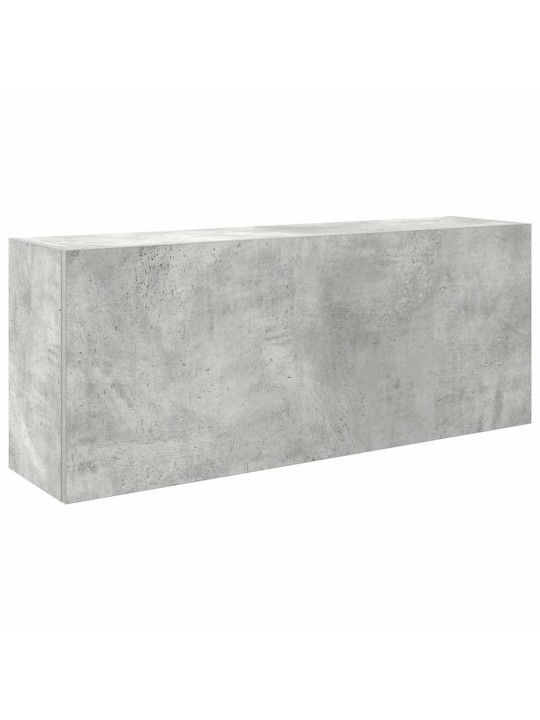 Koupelnová nástěnná skříňka betonově šedá 100x25x40 cm kompozit
