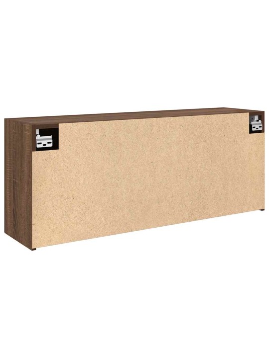 Koupelnová nástěnná skříňka hnědý dub 100 x 25 x 40 cm kompozit