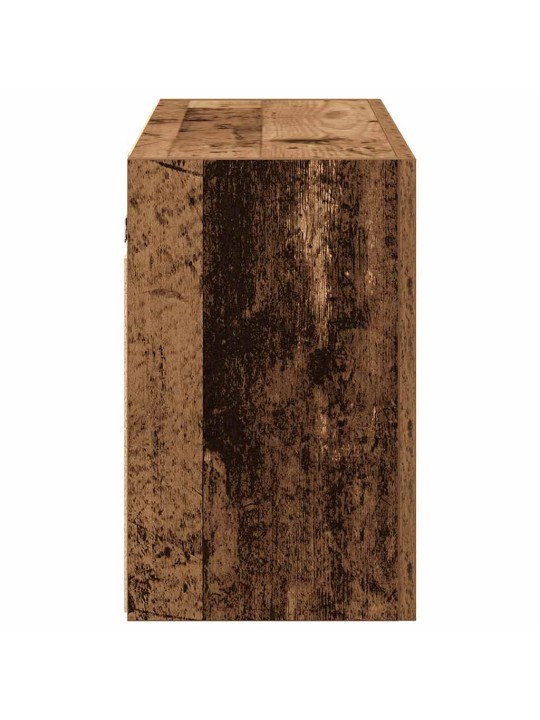 Koupelnová nástěnná skříňka old wood 100 x 25 x 40 cm kompozit