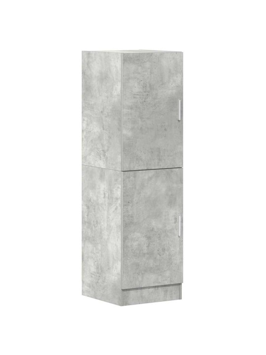 Kuchyňská skříňka betonově šedá 38 x 41,5 x 131,5 cm kompozit