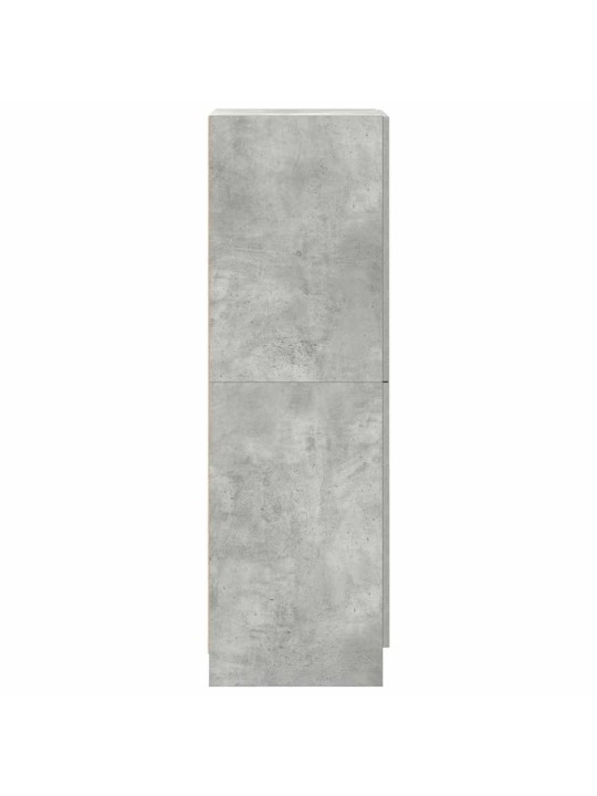 Kuchyňská skříňka betonově šedá 38 x 41,5 x 131,5 cm kompozit