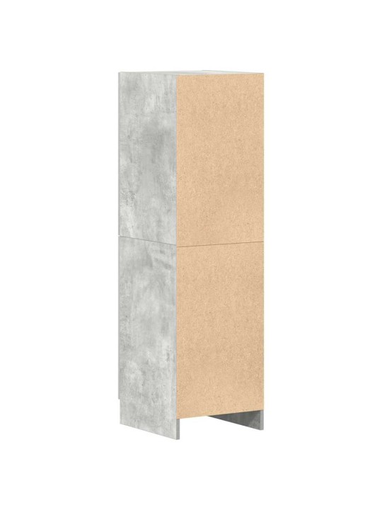 Kuchyňská skříňka betonově šedá 38 x 41,5 x 131,5 cm kompozit