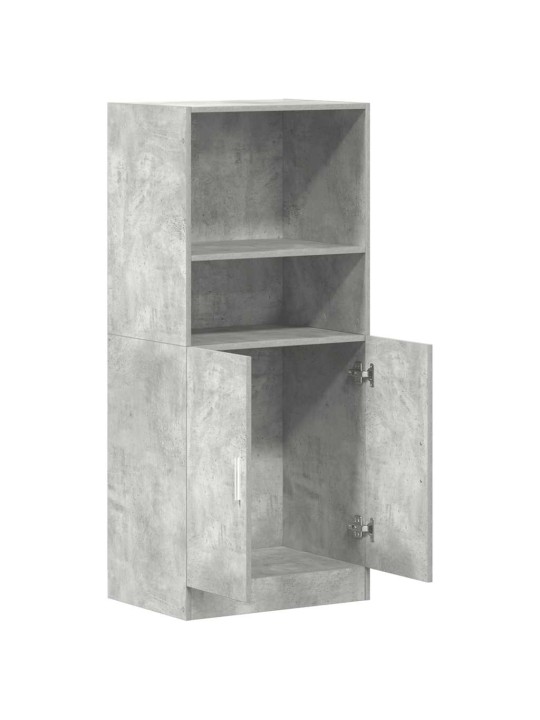 Kuchyňská skříňka betonově šedá 57 x 41,5 x 131,5 cm kompozit
