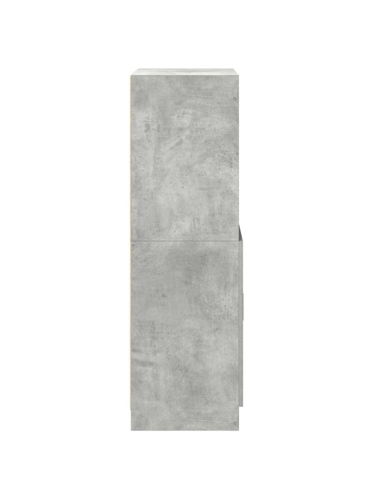 Kuchyňská skříňka betonově šedá 57 x 41,5 x 131,5 cm kompozit