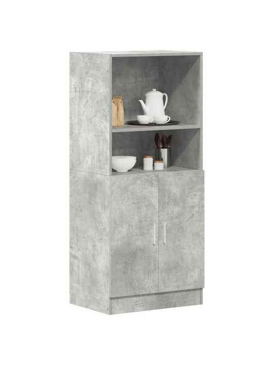 Kuchyňská skříňka betonově šedá 57 x 41,5 x 131,5 cm kompozit