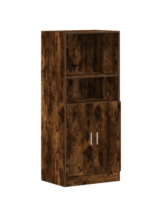 Kuchyňská skříňka kouřový dub 57x41,5x131,5 cm kompozitní dřevo