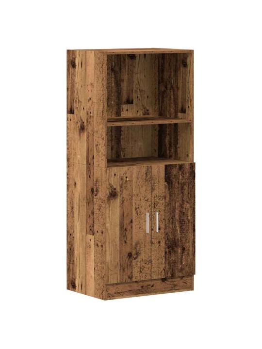 Kuchyňská skříňka old wood 57x41,5x131,5 cm kompozitní dřevo