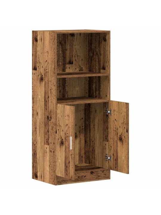 Kuchyňská skříňka old wood 57x41,5x131,5 cm kompozitní dřevo