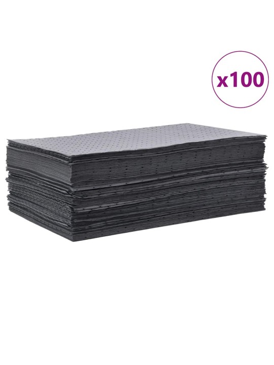 Olejové absorpční podložky 100 ks šedé 40x50 cm