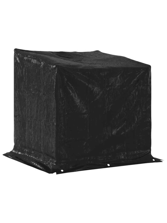 Stojan na palivové dřevo s krytem 100,5x100,5x110,5 cm
