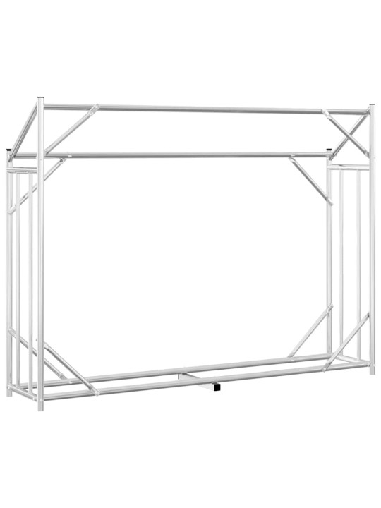 Stojan na palivové dřevo s krytem 151x40,5x110,5 cm