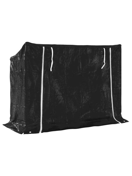 Stojan na palivové dřevo s krytem 151x60,5x110,5 cm