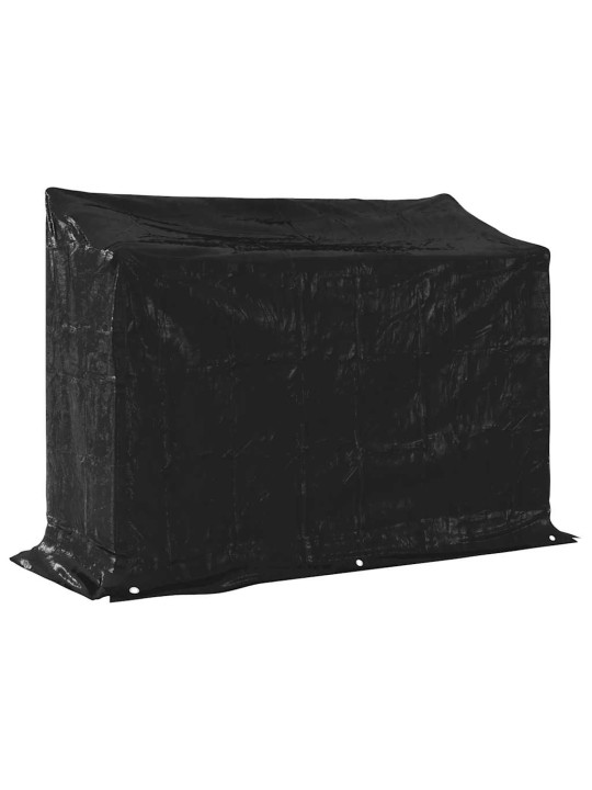 Stojan na palivové dřevo s krytem 151x60,5x110,5 cm