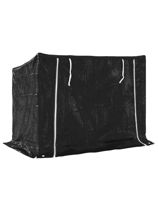 Stojan na palivové dřevo s krytem 151x80,5x110,5 cm
