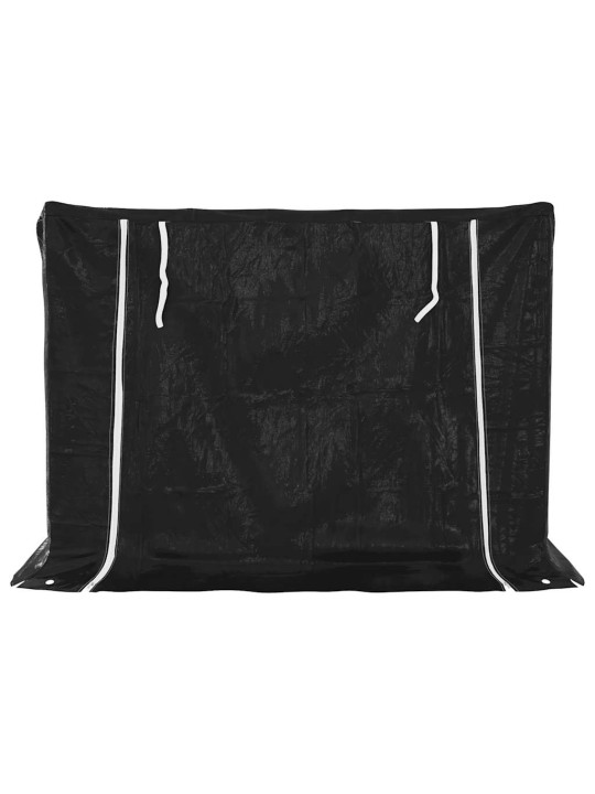 Stojan na palivové dřevo s krytem 150,5x100,5x110,5 cm