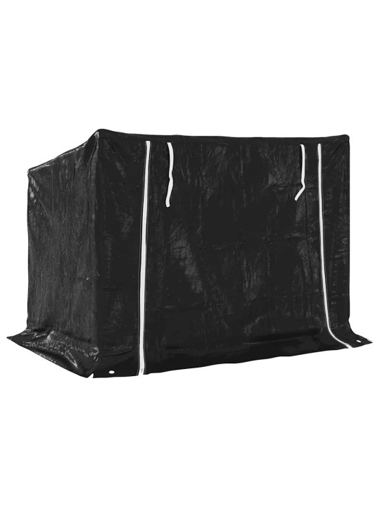 Stojan na palivové dřevo s krytem 150,5x100,5x110,5 cm