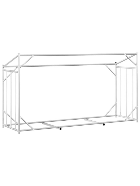 Stojan na palivové dřevo s krytem 200,5x60,5x110,5 cm