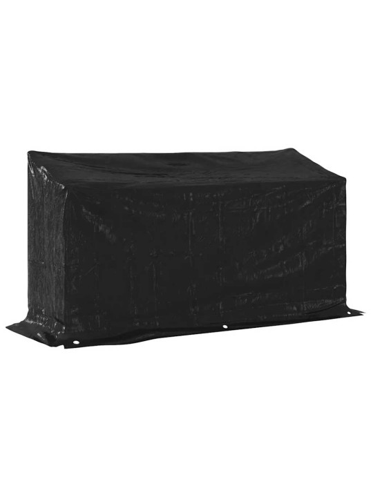 Stojan na palivové dřevo s krytem 200,5x60,5x110,5 cm