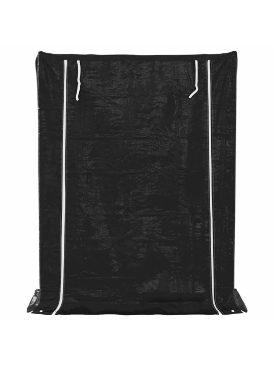 Stojan na palivové dřevo s krytem proti dešti 150x60x200 cm