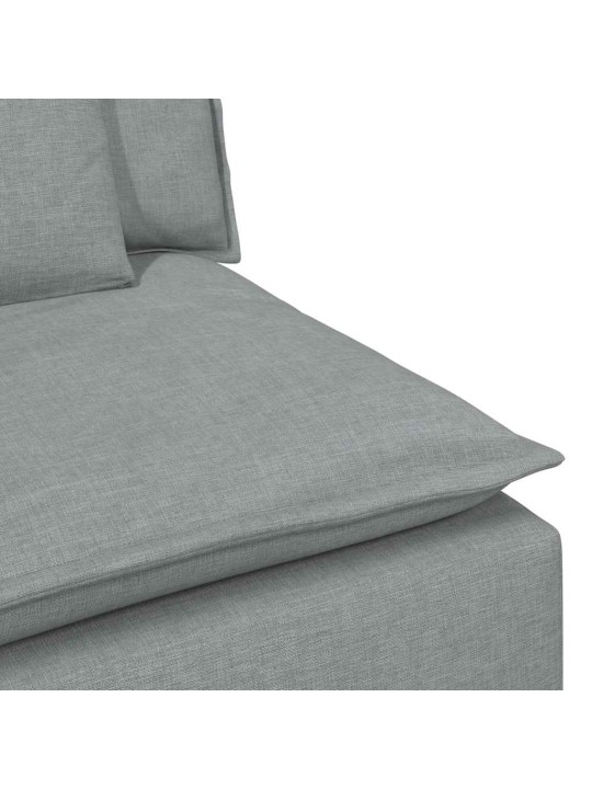 Modulární pohovka koncový modul s područkami a polštáři 100 cm