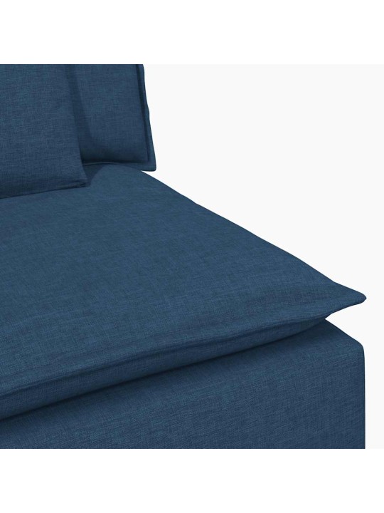 Modulární pohovka koncový modul s područkami a polštáři 100 cm