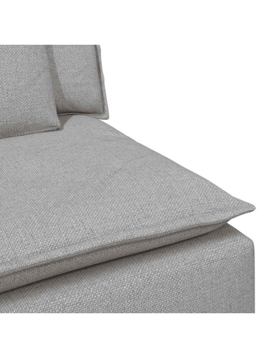 Modulární pohovka koncový modul s područkami a polštáři 100 cm