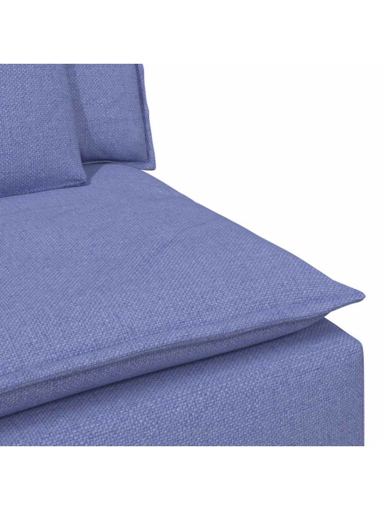 Modulární pohovka koncový modul s područkami a polštáři 100 cm