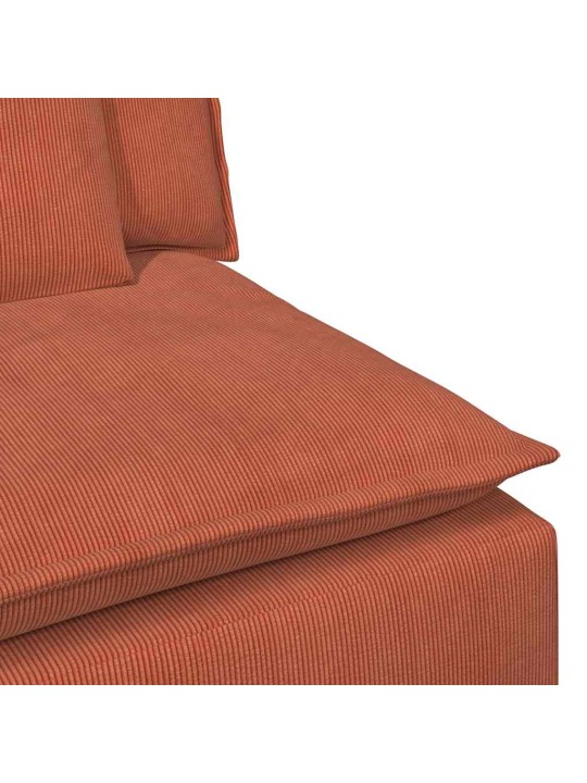 Modulární středový modul pohovky s polštáři 100 cm