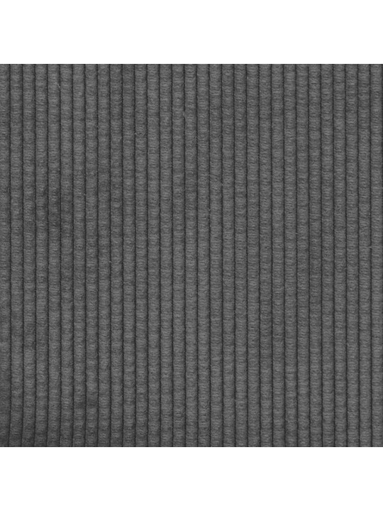 Modulární rohový modul pohovky s polštáři tmavě šedá 100 cm