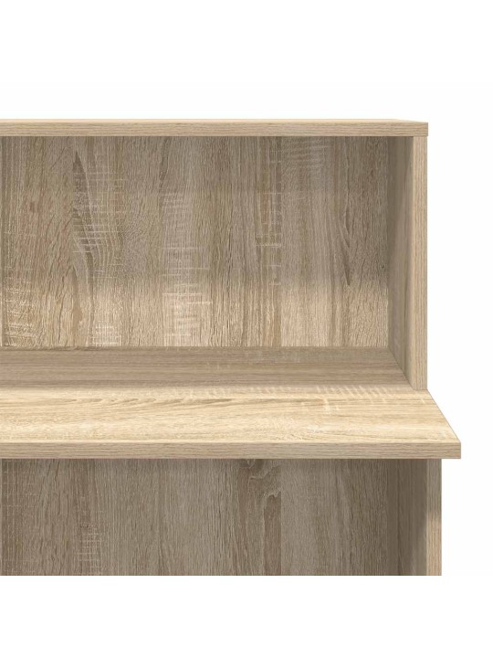 Recepční stůl dub sonoma 100x50x103,5 cm kompozitní dřevo