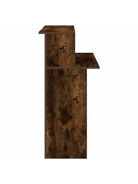 Recepční stůl kouřový dub 100x50x103,5 cm kompozitní dřevo