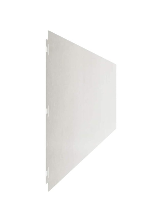 Travní lemy 10 ks 25x103 cm nerezová ocel