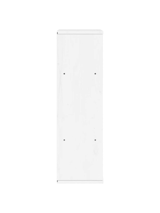 Odkládací skříňka odda bílý 40x24x79 cm masivní borové dřevo