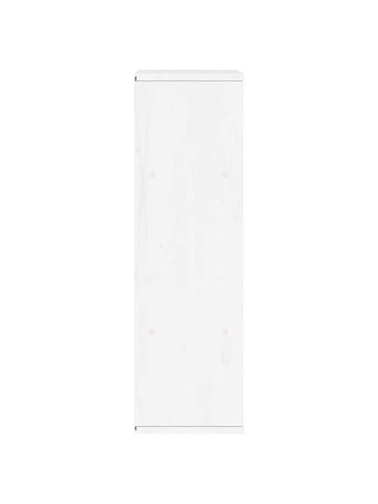 Odkládací skříňka odda bílý 40x24x79 cm masivní borové dřevo