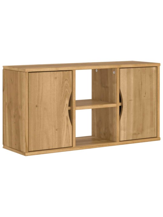 Tv skříňka "odda" 79x24x40 cm borovicový masiv
