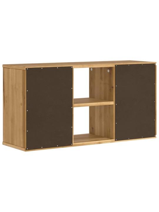 Tv skříňka "odda" 79x24x40 cm borovicový masiv